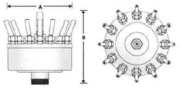   BOUQUET ADJUSTABLE NOZZLES