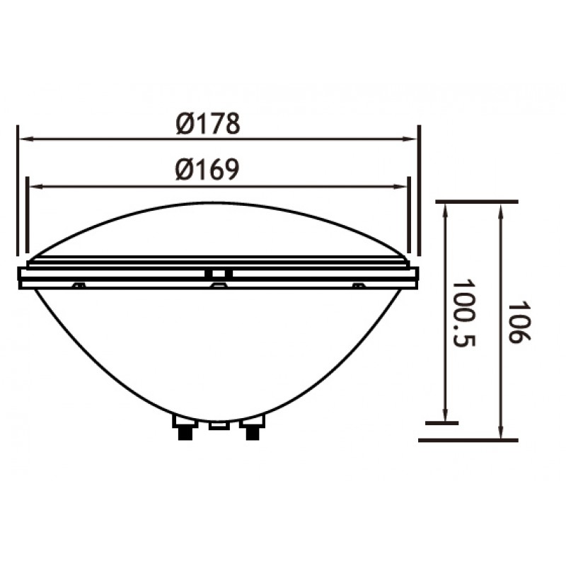       PAR56 , 252 , 18 , 12 POOL KING/PAR-LED252HB/