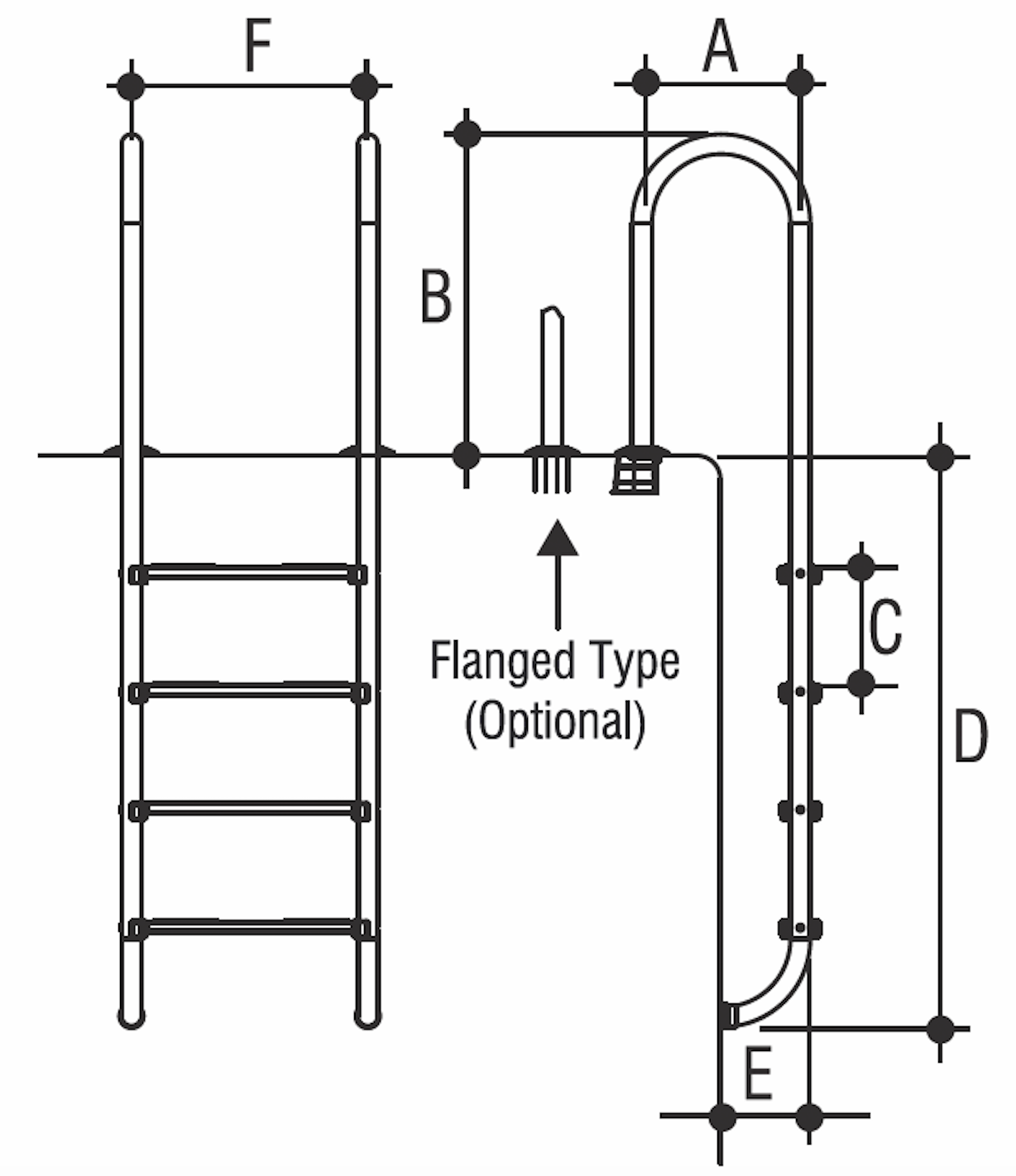 �������� 2 ������� Gemas U AISI 304 (0311211)